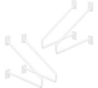 Ml-design supports d'étagère murale - Blanc