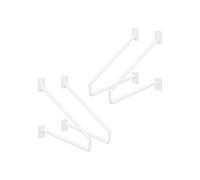 Ml-design supports d'étagère murale - Blanc