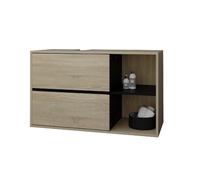 Ml-design Meuble bas lavabo - Marron