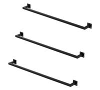 Ml-design Porte-manteau mural - Noir