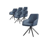ML-Design Chaise pivotante avec accoudoirs