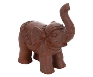 Ml-design Statuette éléphant - Marron