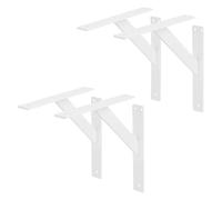 Ml-design Support d'étagère mural - Blanc