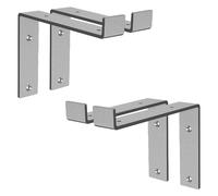 Ml-design supports d'étagère murale - Gris