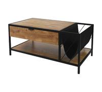 Ml-design Table basse rectangulaire - Marron