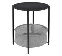Ml-design table d'appoint ronde - Anthracite