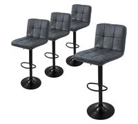 Ml-design Tabouret de bar - Anthracite