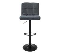 Ml-design Tabourets de bar set de 2 - Anthracite