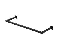 Ml-design tringle porte-manteau murale - Noir