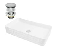 ML-Design Vasque à poser - Blanc