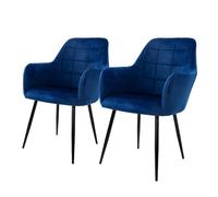 ML-Design Velours Bleu