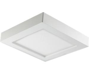 MLI 20500084 - Plafonnier MILEX, 24 W, 2500 lm, 3 3000 K, carré