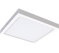 MLI 20500114 - Plafonnier Lexor, 2500 lm, CCT, carré, blanc