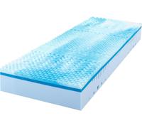 MLILY Matelas Pro 100 x 200 cm en Mousse à Froid 7 Zones en Mousse viscoélastique - Dureté H2 et H3 - Certifié ÖkoTex - 2 en 1 - Hauteur : 22 cm - 100 x 200 cm