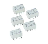 Mllepjdh Composant de Carte G6K-2F-Y 5 V, pièce de à 8 Broches, boîtier Blanc, Lot de 5 pour Le Remplacement de la Carte, l ' Utilisation de Petits Circuits et la Planification des réparations