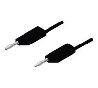 Mln 200/2,5 Sw Cordon De Mesure Banane Mâle 4 Mm Banane Mâle 4 Mm 2.00 M Noir 1 Pc(s) - Sks Hirschmann