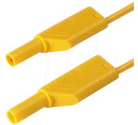 MLS WS 100-2 GE - Cordon de test de sécurité 4,0 mm MLS WS100 jaune