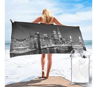 MLTRFGJ Serviette à séchage rapide Motif New York pour le camping, la randonnée, la plage, les voyages, la salle de sport et la maison