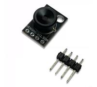 MLX90640 Capteur de température infrarouge I2C 55°×35° -40 à 300°C | Array 32 x 24, plage de -40 à 300 °C, 0. pour 1k NETD, fréquence d'image 0,5-64 Hz, prise en charge 3,3 V/5 V et utilisation