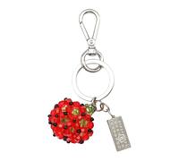 MM6 Maison Margiela - Porte-clés en forme de fraise - Femme - Accessoires - Rouge - Taille: ONE Size