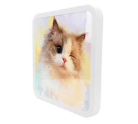 MMABEUTF Boîte de Rangement Murale pour Salle de Bain, Plastique Durable avec adhésif, Installation Facile sans perçage, Forte capacité de Charge, Conception Pliable de Grande