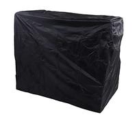 MMABEUTF pour Housse de Gril, matériau en Polyester 210D, imperméable et Anti-poussière, Conception Pliable, Housse de Barbecue Portable avec Sac de Rangement pour Utilisation en (S)