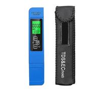 MMHHHG Testeur d'eau, Testeur d'eau 3 en 1 : mesureur TDS, EC, température, Stylo de Test numérique LCD, Filtre de pureté, qualité de l'eau(Blue-B)