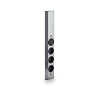 Mmira Coin S Petit, Ecksteckdosenelement, Acier Inox