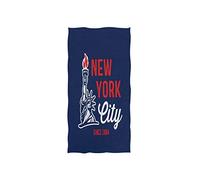 Mnsruu New York City Statue of Liberty Serviette de bain souple pour hôtel spa et salle de sport 76 x 38 cm