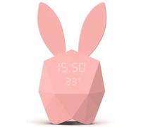 Mob - cutty clock connect - réveil connecté et intelligent avec détecteur de mouvement - veilleuse nomade design - rose Rose