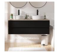 MOB-IN Ensemble Double Vasque Suspendu Sorrento 120cm