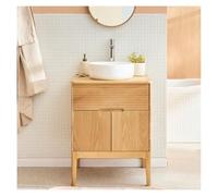 MOB-IN Ensemble Meuble Simple Vasque Alaska 60cm + Vasque