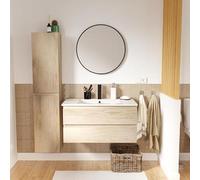 MOB-IN Ensemble Meuble Simple Vasque Sorrento 80cm