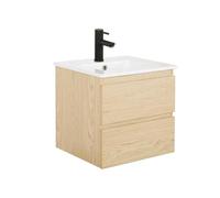 MOB-IN Meuble Simple Vasque Sorrento 45 cm + Vasque intégrée