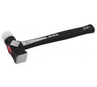 Generique Marteau duo Mob 0390400701 – 40 mm, manche carbone, embout PA nylon blanc
