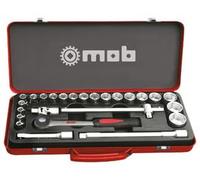 MOB Outillage 0000998001 Coffret de Douilles 8 à 32 mm 1/2'' 25 Pièces