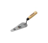 mob Truelle Langue de Chat 18 x 5 cm - Lame en Acier Traité Haute Qualité - Soie Traversante - Manche en Bois Dur FSC - Double Virole - Gamme Excellence - Longueur 29 cm