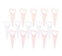 Mobestech 15 Pièces Boîte en Papier pour Fleuriste Légère et Portable, Emballage Rustique et Délicat pour Bac à Fleurs ou Boîtes à Bouquets, pour Coffrets Présents Couleur Couleur