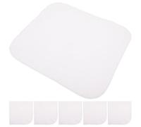 Mobestech 6 Pièces Étamine de Coton Réutilisable 40x40 Cm pour Filtrage Alimentaire, Tissu en Coton Lavable pour Préparation Culinaire et Pressage de Jus
