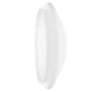 Mobestech Abat-jour de Ventilateur de Plafond, Abat-jour Suspendu Champignon en Acrylique, Blanc, pour Intérieur et Salon, Lumière Douce, Économie D'énergie