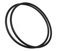 Mobestech Anneaux de couvercle de chlorinateur 2pcs, bague d'étanchéité en caoutchouc noir, compatible CL100 CL110, remplacement pour alimentateurs de chlorinateur, installation