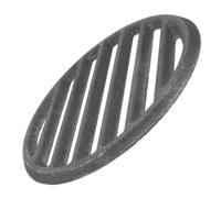 Mobestech Grille Répartition Cuisson Extérieur Barbecue de Fonte en Ronde Uniforme Chaleur, pour Camping Cuisine en Plein Air