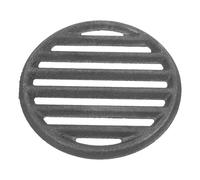 Mobestech Grille Support en Fer en Fonte Ronde de Barbecue Résistante à Haute Température pour Barbecue au Charbon pour Camping