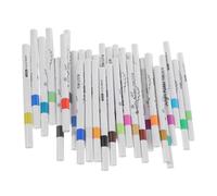 Mobestech Kit de 36 Stylos Acryliques pour Peinture Artistique sur Céramique, Verre, Bois Pointe Flexible et Écriture Fluide, Scrapbooking Dessin