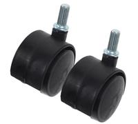 Mobestech Lot De 2 Roulettes Pivotantes Robustes Pour Étendoir À Linge Roulettes De Remplacement Pour Chariot Silencieux