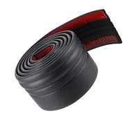 Mobestech Moulure Adhésive Murale Noire en Nbr, Plinthe Autocollante sans Outil, Résistante la Déformation, Style Élégant et Minimaliste pour Murs et Fonds de Tv