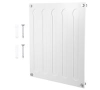 Mobestech Organisateur de Capsules de Café Mural en Acrylique Blanc | Présentoir pour Capsules, Usage Bureau et Vitrine Commerciale, Rangement Compact, Facile à Nettoyer