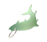 Mobestech Ouvre-bouteille Magnétique Forme Poisson Vert, Métal Robuste, Aimant Réfrigérateur, Ouvre-bière et Soda, Accessoire la Cuisine et Bar,