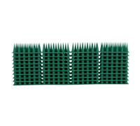 Mobestech Pics Anti-Oiseaux en Plastique Vert Lot de 10 Bandes Haute Densité pour Prévenir L'atterrissage Tonnelles et Tours