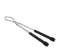 Mobestech Pinces à Creuset à Double Anneau, Pinces à Feu Longues en Métal et Plastique, Résistantes la Chaleur L’usure, Ergonomiques, pour Creuset en Graphite, Applications de Moulage
